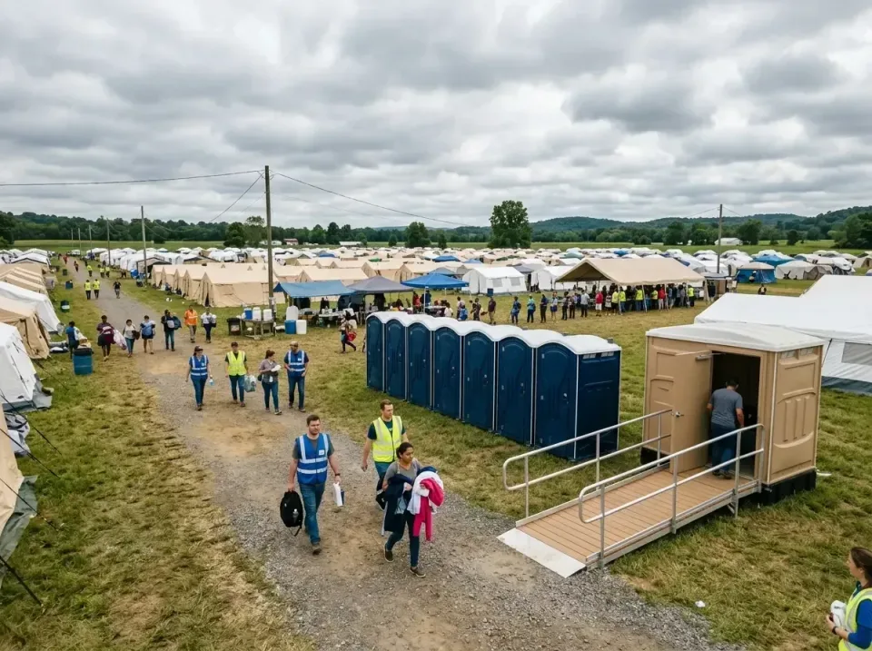 disaster-relief-camp-restrooms-010 — frequently asked questions, Dumpster & Portable Bathrooms Rental in Glenwood, MN